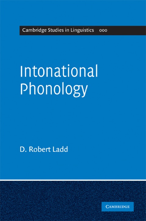 Cover image for book Intonational Phonology
