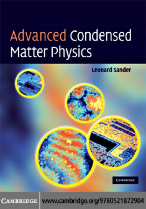 Cover image for book Advanced Condensed Matter Physics