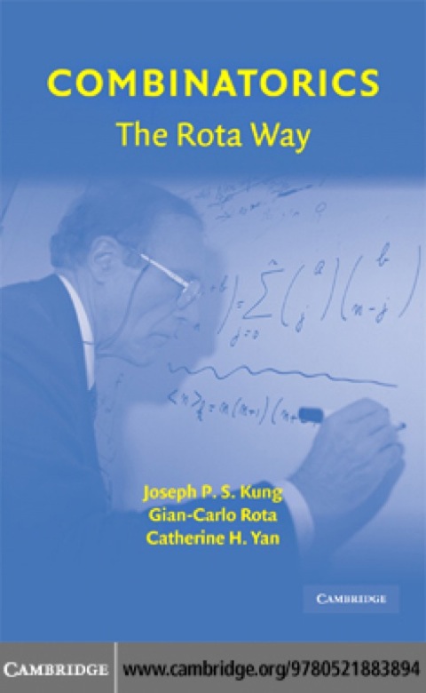 Cover image for book Combinatorics: The Rota Way