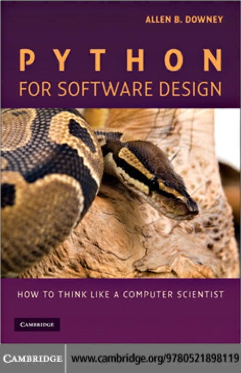 Cover image for book Python for Software Design