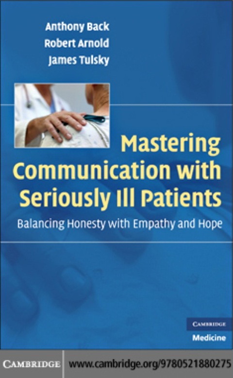 Cover image for book Mastering Communication with Seriously Ill Patients
