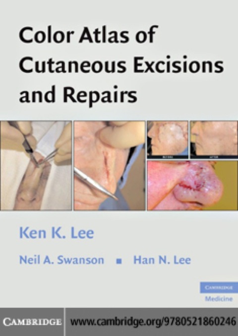 Cover image for book Color Atlas of Cutaneous Excisions and Repairs