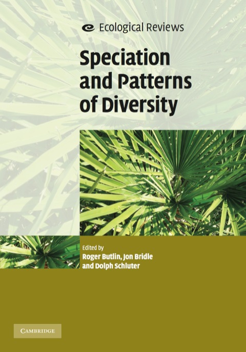 Cover image for book Speciation and Patterns of Diversity