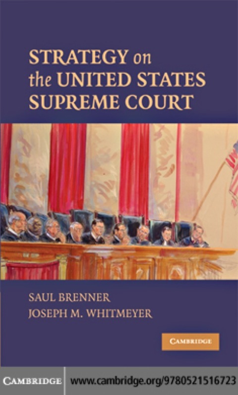 Cover image for book Strategy on the United States Supreme Court