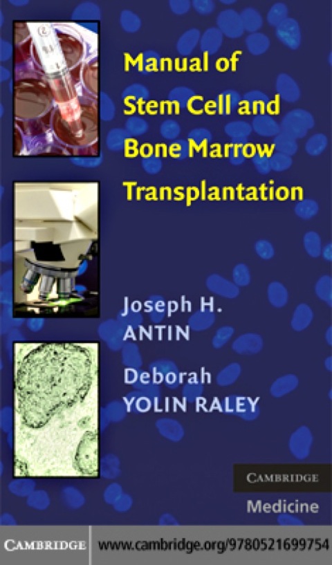 Cover image for book Manual of Stem Cell and Bone Marrow Transplantation