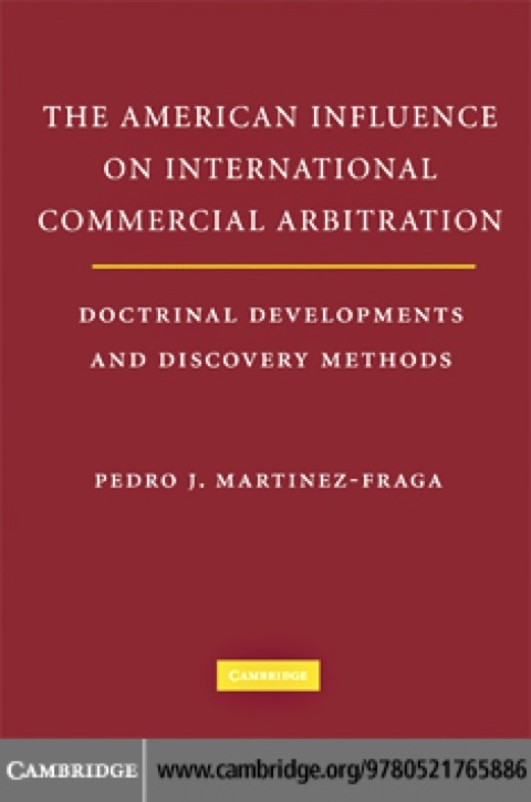 Cover image for book The American Influences on International Commercial Arbitration