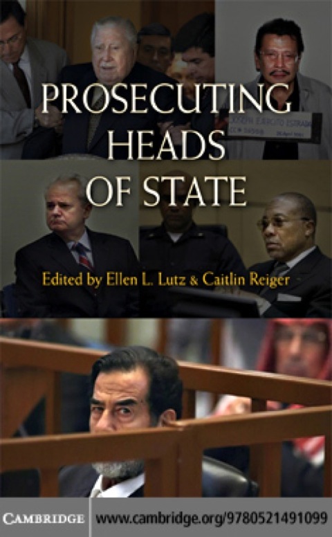 Cover image for book Prosecuting Heads of State