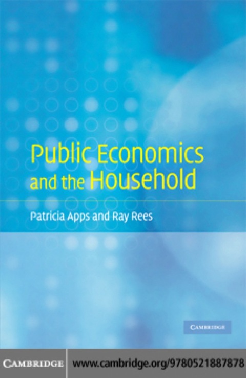Cover image for book Public Economics and the Household
