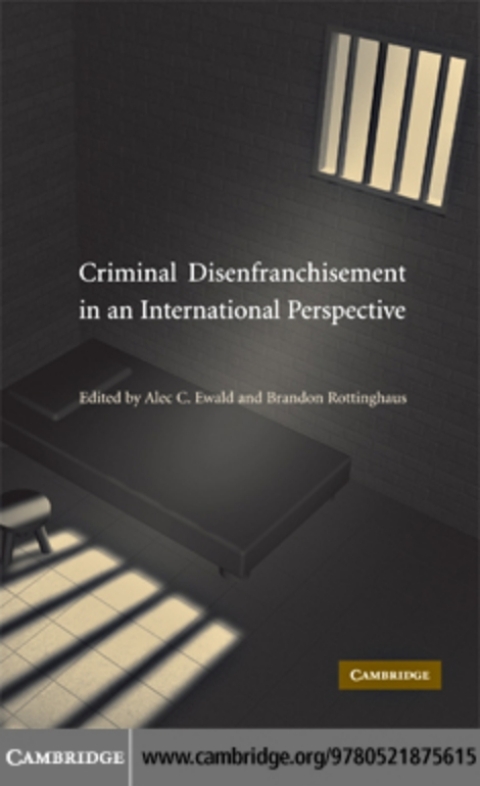 Cover image for book Criminal Disenfranchisement in an International Perspective