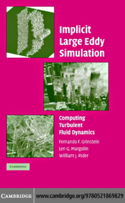 Cover image for book Implicit Large Eddy Simulation