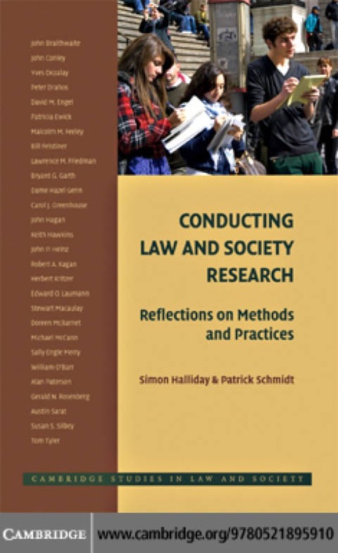 Cover image for book Conducting Law and Society Research