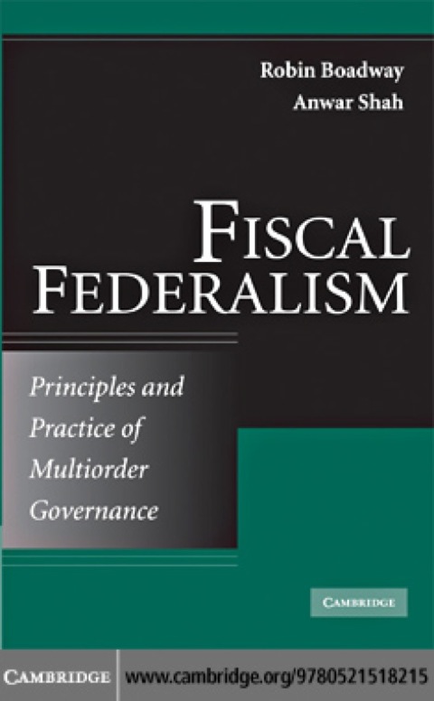 Cover image for book Fiscal Federalism