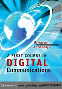 Cover image: A First Course in Digital Communications 1st edition 9780521876131