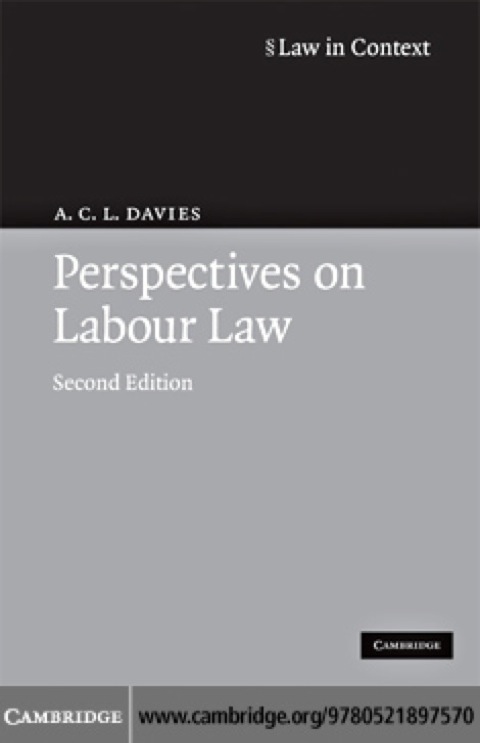 Cover image for book Perspectives on Labour Law