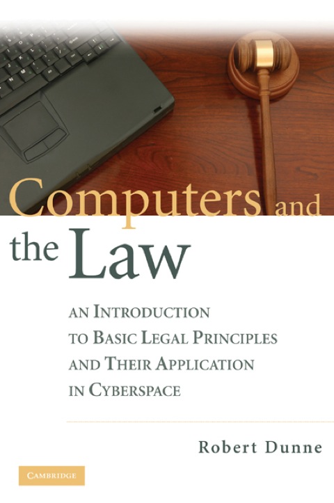 Cover image for book Computers and the Law