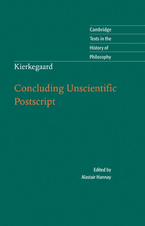 Cover image for book Kierkegaard: Concluding Unscientific Postscript