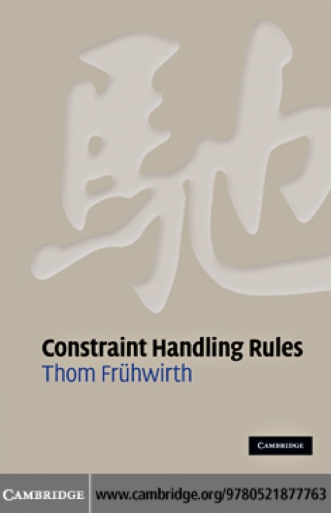 Cover image for book Constraint Handling Rules