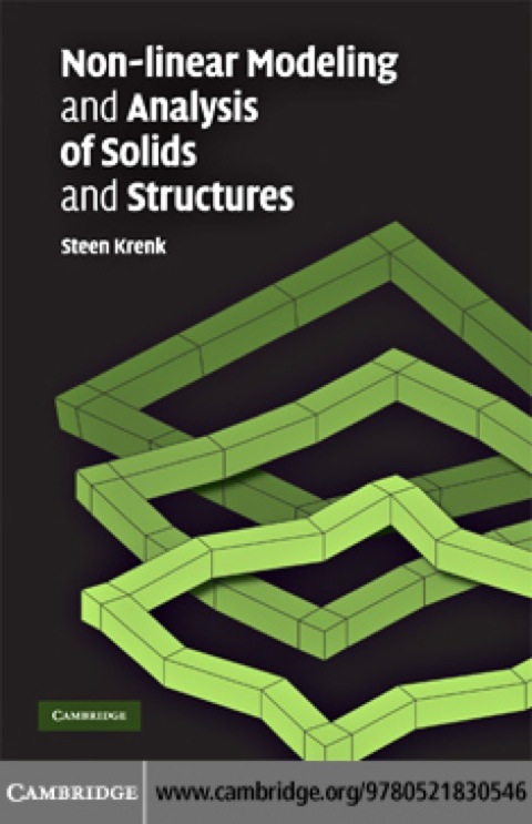 Cover image for book Non-linear Modeling and Analysis of Solids and Structures