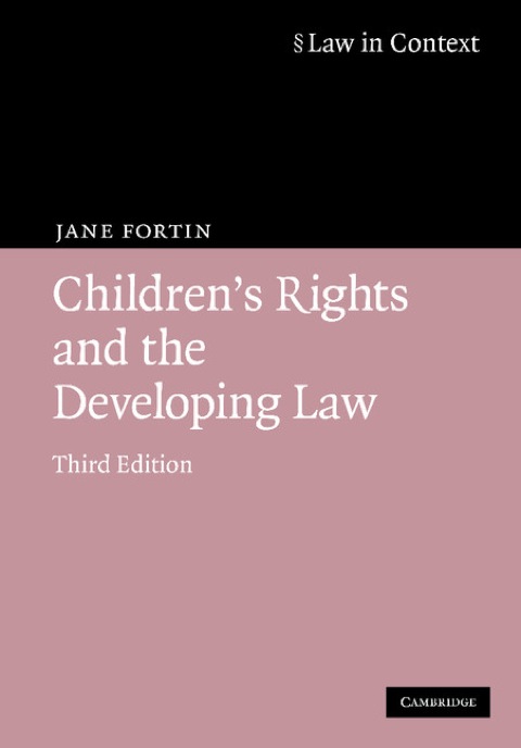 Cover image for book Children's Rights and the Developing Law
