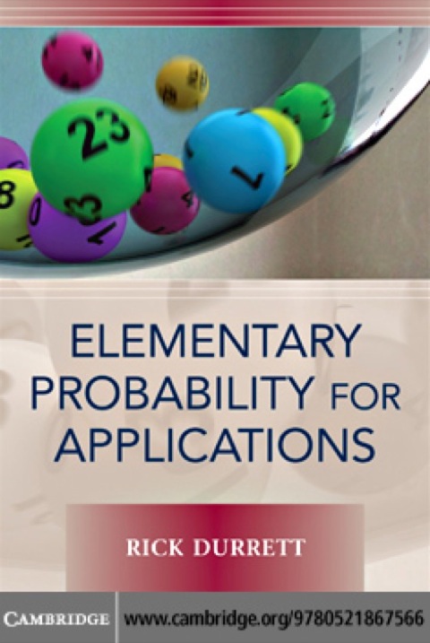 Cover image for book Elementary Probability for Applications