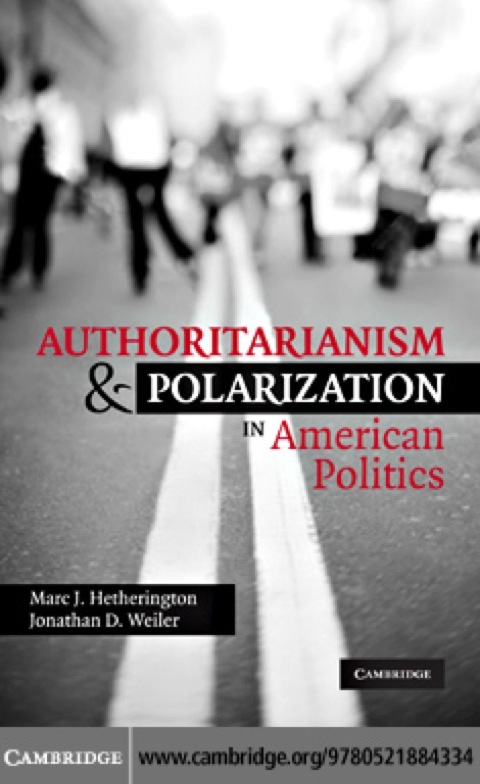Cover image for book Authoritarianism and Polarization in American Politics