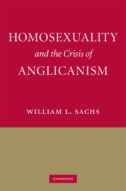 Cover image for book Homosexuality and the Crisis of Anglicanism