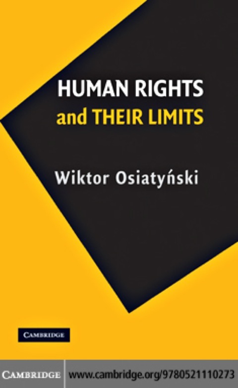Cover image for book Human Rights and their Limits