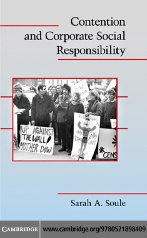 Cover image for book Contention and Corporate Social Responsibility