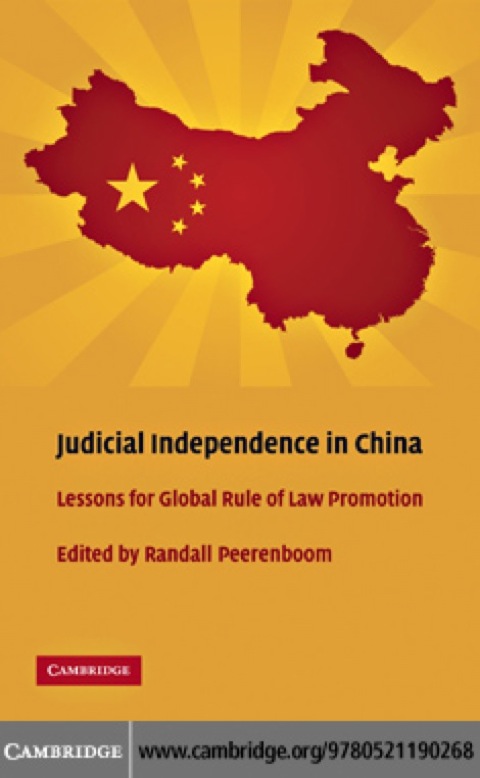 Cover image for book Judicial Independence in China
