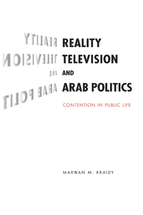 Cover image for book Reality Television and Arab Politics