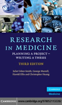 medicine research title author year published