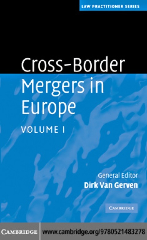 Cover image for book Cross-Border Mergers in Europe: Volume 1