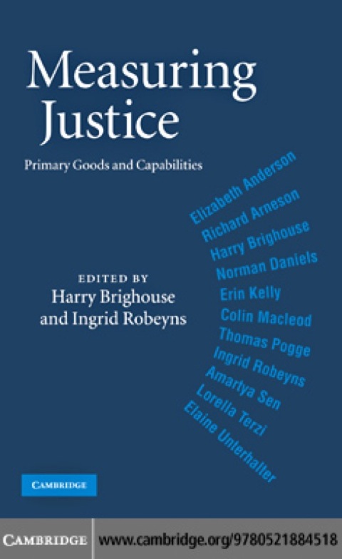 Cover image for book Measuring Justice