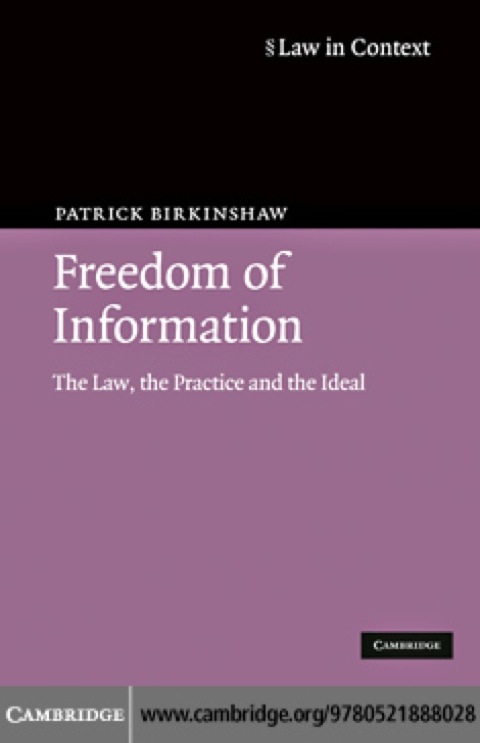 Cover image for book Freedom of Information