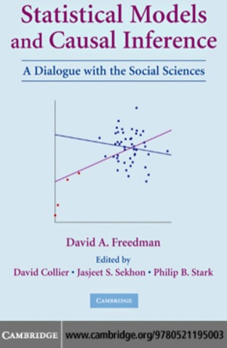 Statistical Models and Causal Inference
