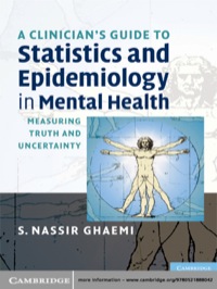 Cover image: A Clinician's Guide to Statistics and Epidemiology in Mental Health 1st edition 9780521709583