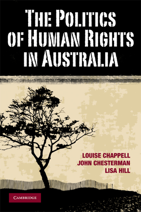 Cover image for book The Politics of Human Rights in Australia
