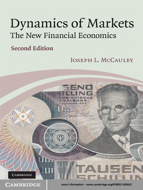 Cover image for book Dynamics of Markets