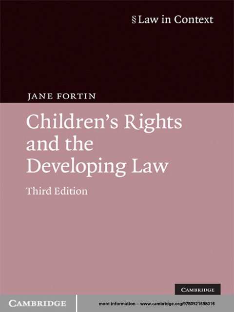 Cover image for book Children's Rights and the Developing Law