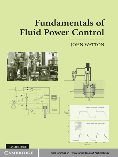 Cover image for book Fundamentals of Fluid Power Control