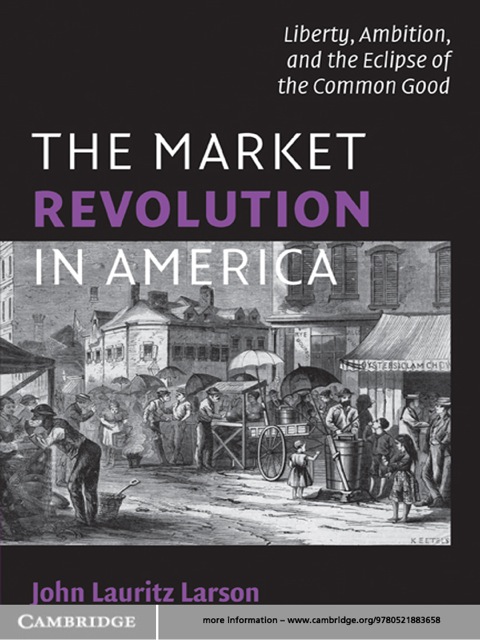 Cover image for book The Market Revolution in America