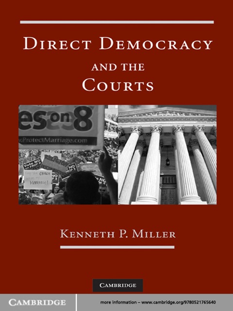 Cover image for book Direct Democracy and the Courts