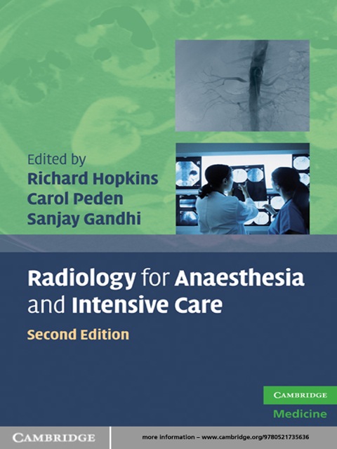Cover image for book Radiology for Anaesthesia and Intensive Care