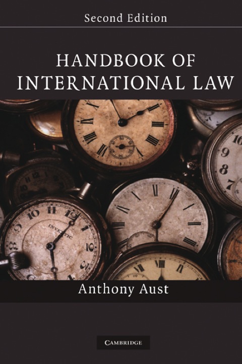 Cover image for book Handbook of International Law