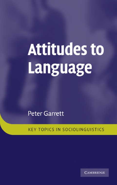 Cover image for book Attitudes to Language