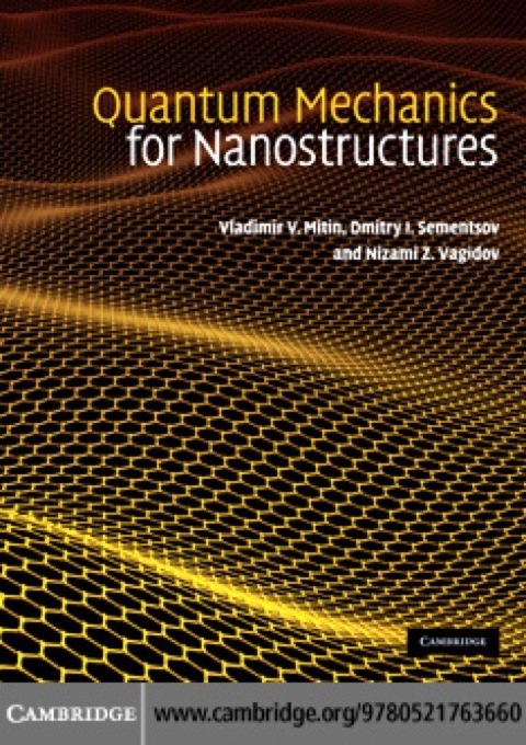 Cover image for book Quantum Mechanics for Nanostructures