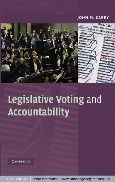 Cover image for book Legislative Voting and Accountability