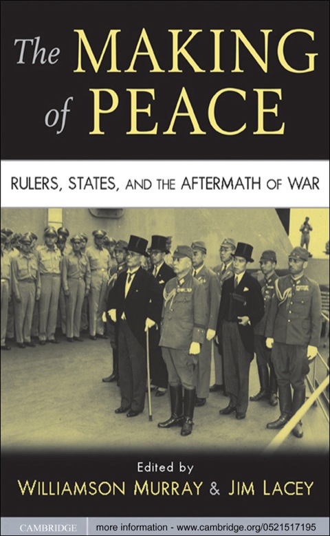 Cover image for book The Making of Peace