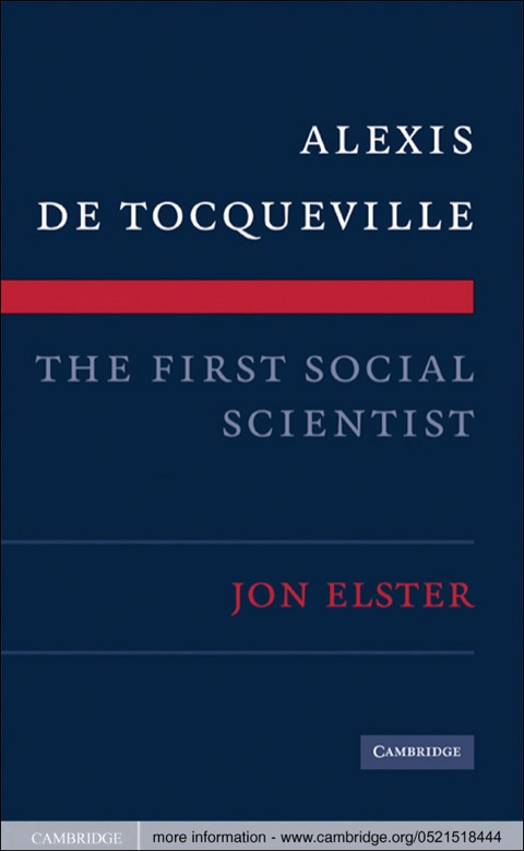 Cover image for book Alexis de Tocqueville, the First Social Scientist