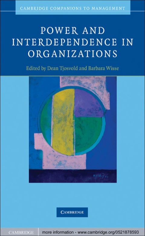 Cover image for book Power and Interdependence in Organizations